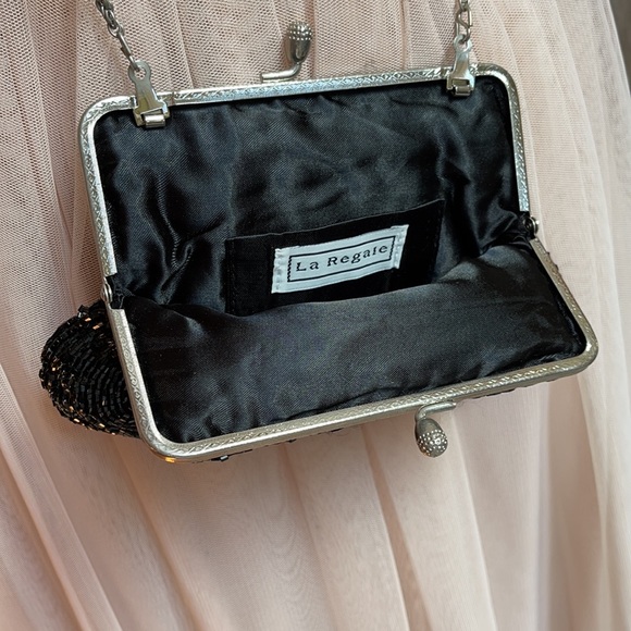 Vintage La Regale caviar beaded luxury purse - Picture 4 of 11